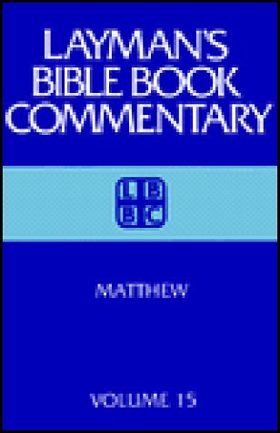 Layman's Bible Commentary Book - Easy-to-Understand Matthew Study Guide for Personal Devotion & Small Group Bible Study