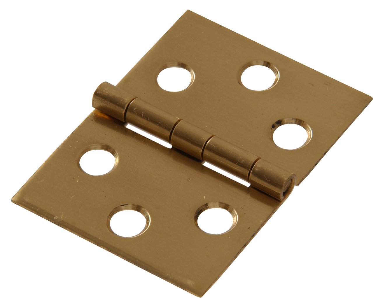 Hillman 852998 Solid Brass Desk Hinge - Heavy Duty Cabinet Hardware for Home Office & Furniture Repair - Perfect for Drawers, Doors, and DIY Projects
