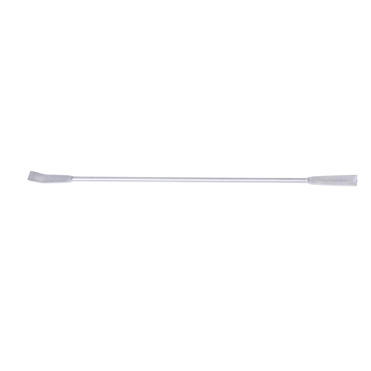 Stainless Steel Laboratory Micro Spatula - Cosmetic & Lab Mixing Spoon for Makeup, Mica Blending, and Small Sample Handling - Perfect for DIY Beauty, Lab Experiments, and Precision Mixing