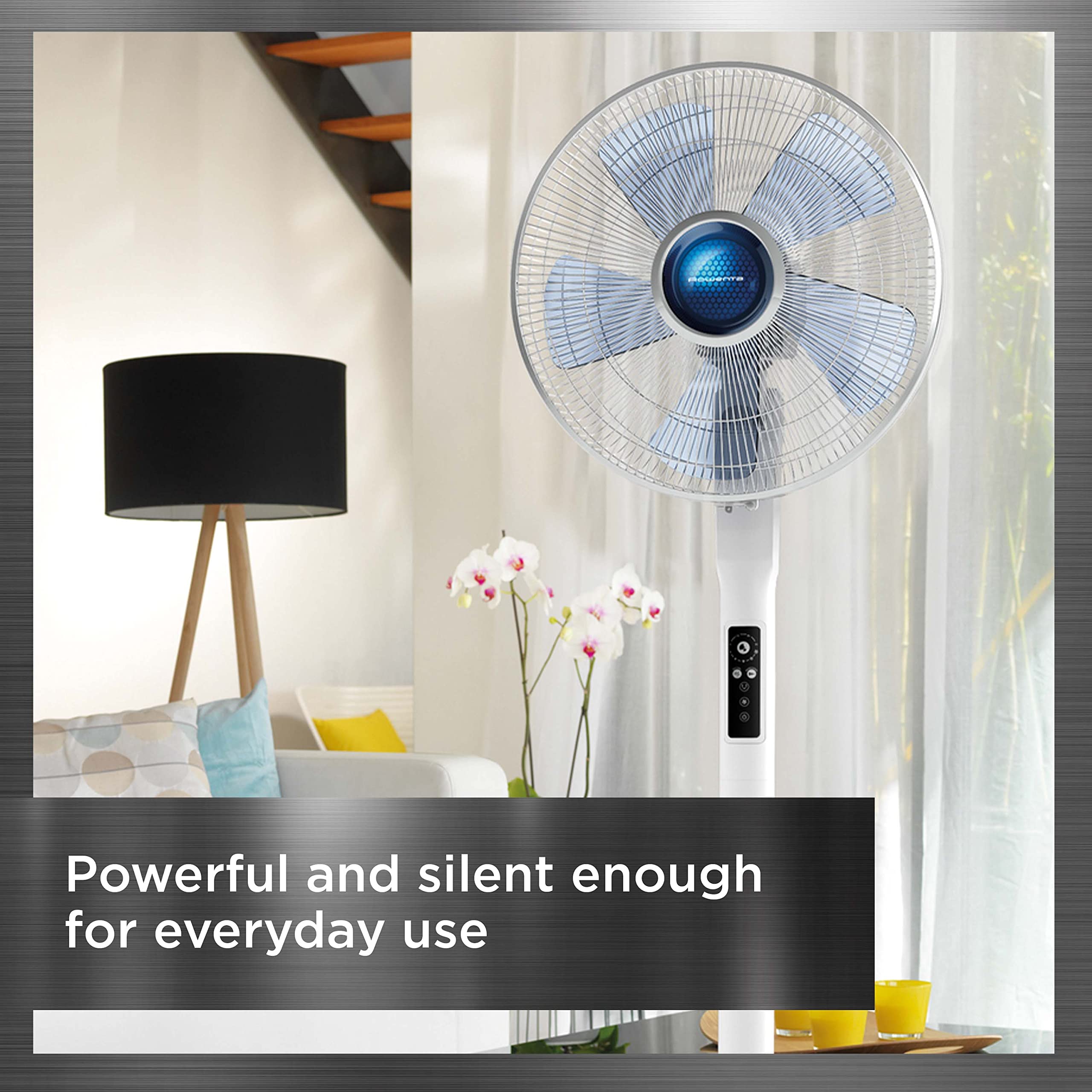 Rowenta Turbo Silence Extreme+ Stand Fan - Powerful 60