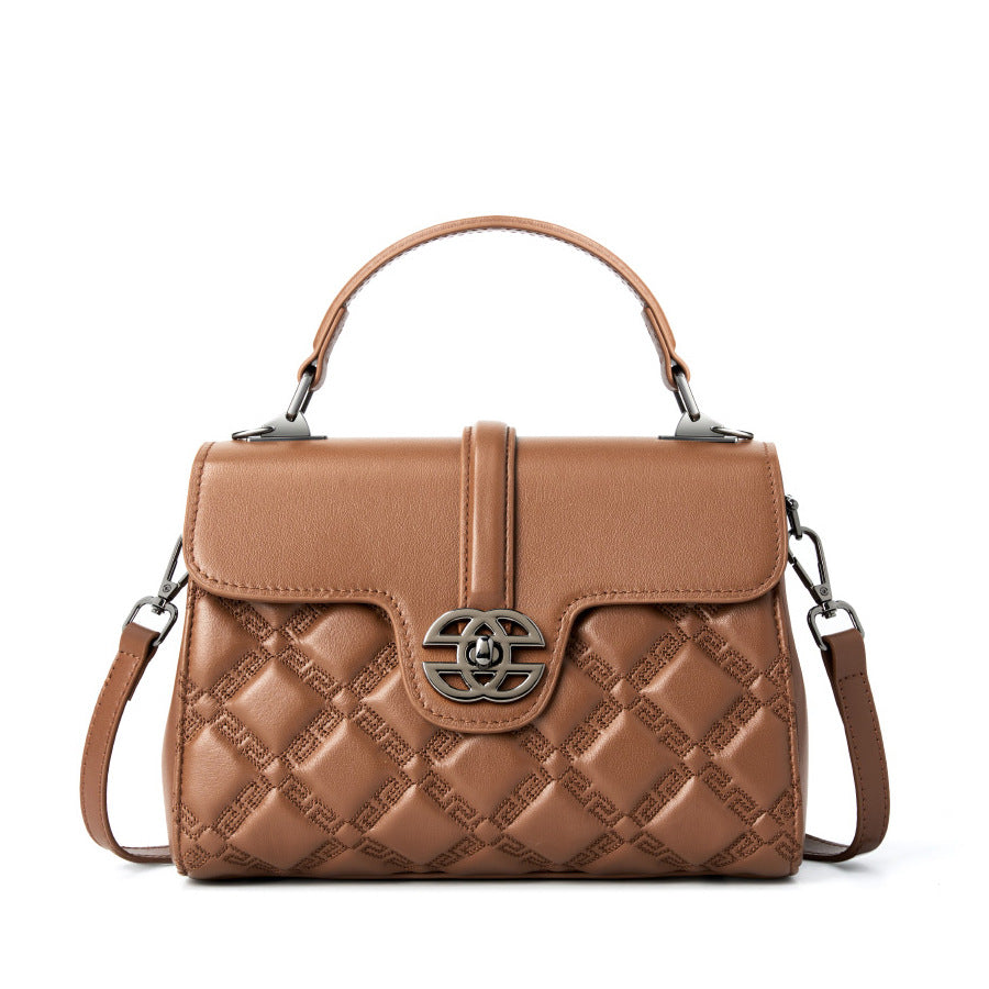 Stylish Quilted Work Tote Bag for Women - Professional Office Laptop Bag with Multiple Pockets - Perfect for Business, Commuting & Travel
