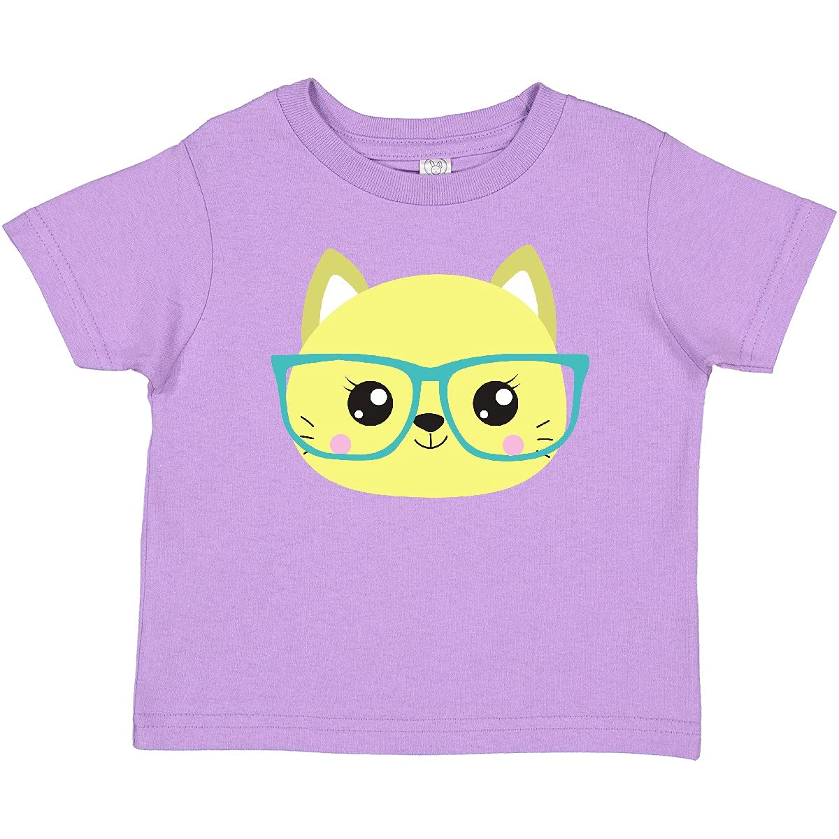 Stylish Hipster Cat with Glasses Graphic T-Shirt - Cute Kitten Design for Women & Men - Perfect for Casual Wear, Cat Lovers Gifts & Everyday Outfits
