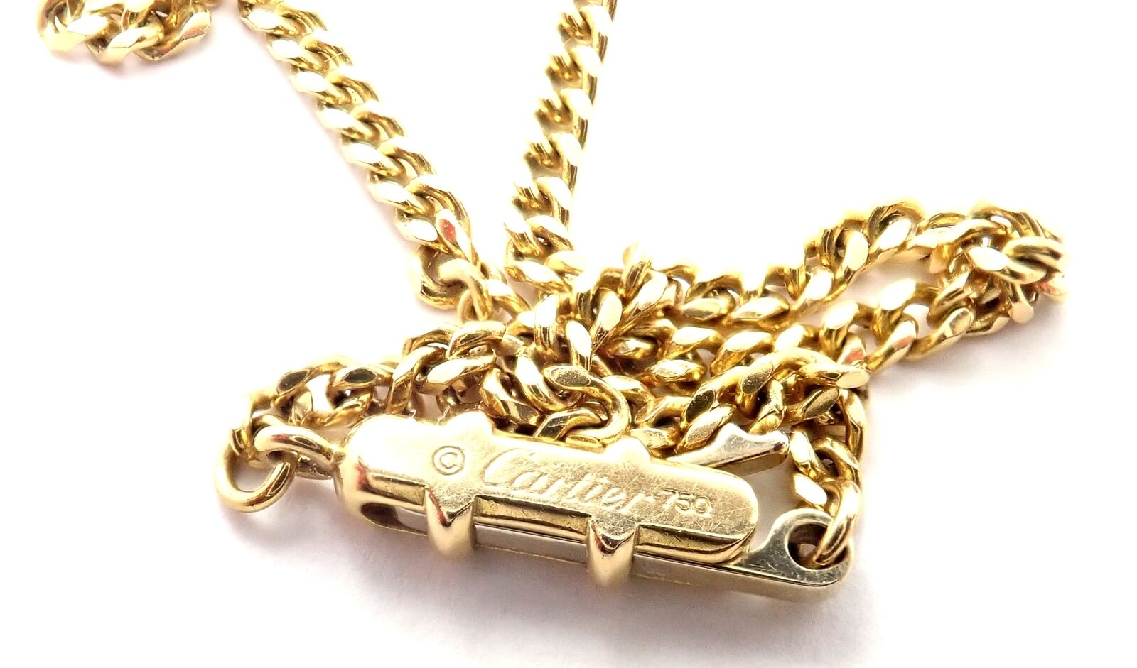 Authentic Cartier 18K Yellow Gold 2 Carat Diamond Pavé Large Heart Pendant Necklace for Women - Luxury Valentine's Day Gift, Anniversary Present & Special Occasion Jewelry