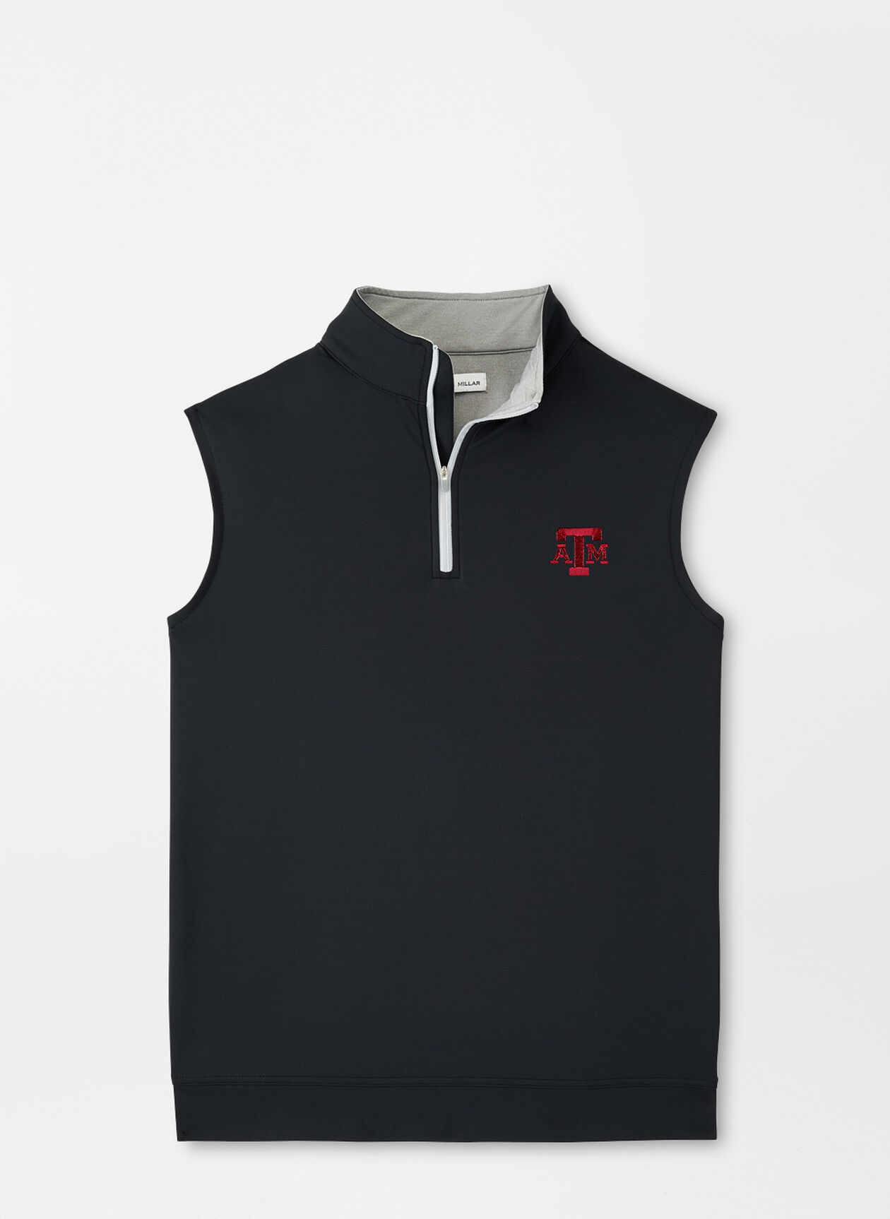 BLK OSU 1/4 Zip Vest for Men - Lightweight Fleece Pullover with Quarter Zip - Perfect for Outdoor Activities, Hiking, and Casual Wear
