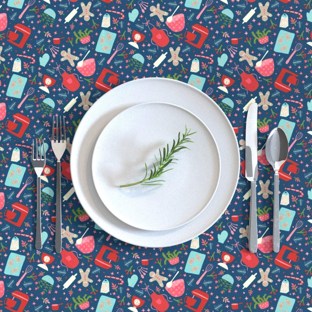 Custom Cotton Sateen Tablecloth 90