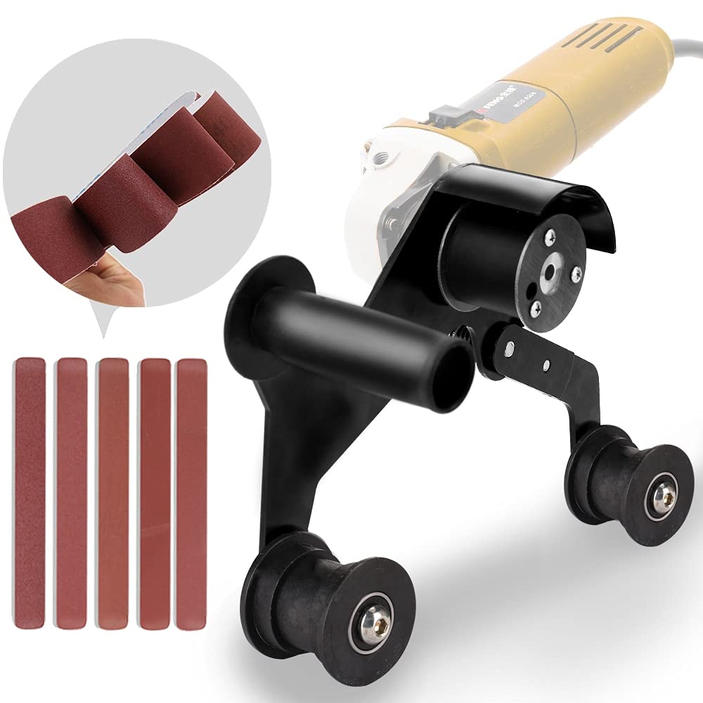 Multifunctional Iron Angle Grinder Sanding Belt Adapter for Sanding Machine, Grinding & Polishing - Perfect for Metalworking, Woodworking & DIY Projects