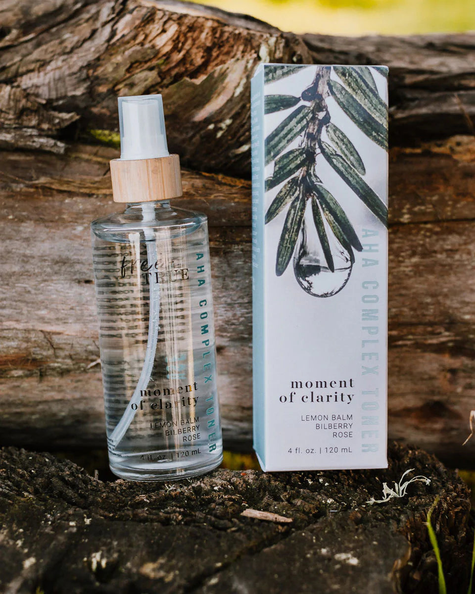 MOMENT OF CLARITY AHA Complex Toner - Exfoliating Facial Toner for Clear Skin | Perfect for Daily Skincare Routine & Acne-Prone Skin