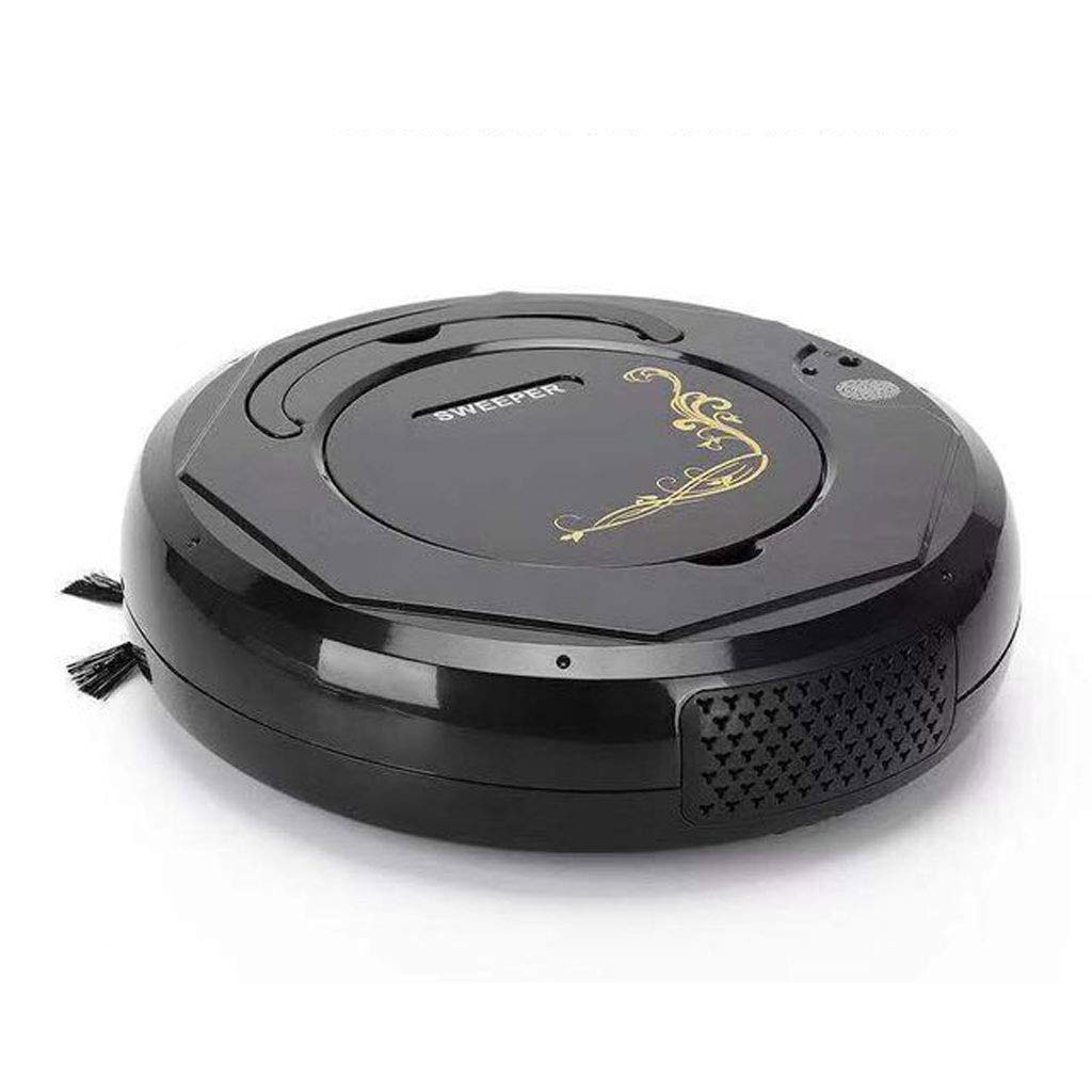 LAHappy Smart Robot Vacuum Cleaner with 360° Sensor - Powerful Pet Hair & Dust Pickup for Hard Floors & Medium Carpets (Black) | Ideal for Homes with Pets & Allergy Sufferers