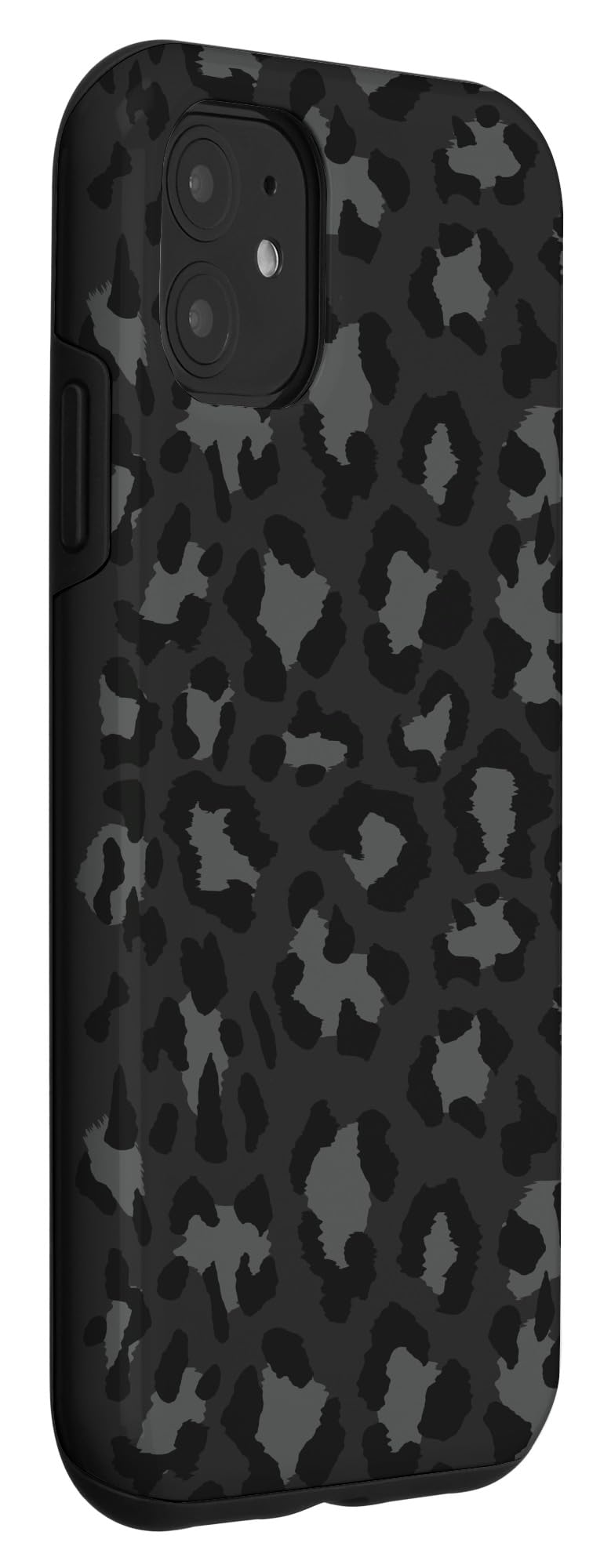 Premium iPhone 11 Case - Black Leopard Print Protective Phone Cover for Women | Slim Fit, Shockproof & Scratch Resistant | Perfect for Everyday Use, Travel & Fashion Accessory