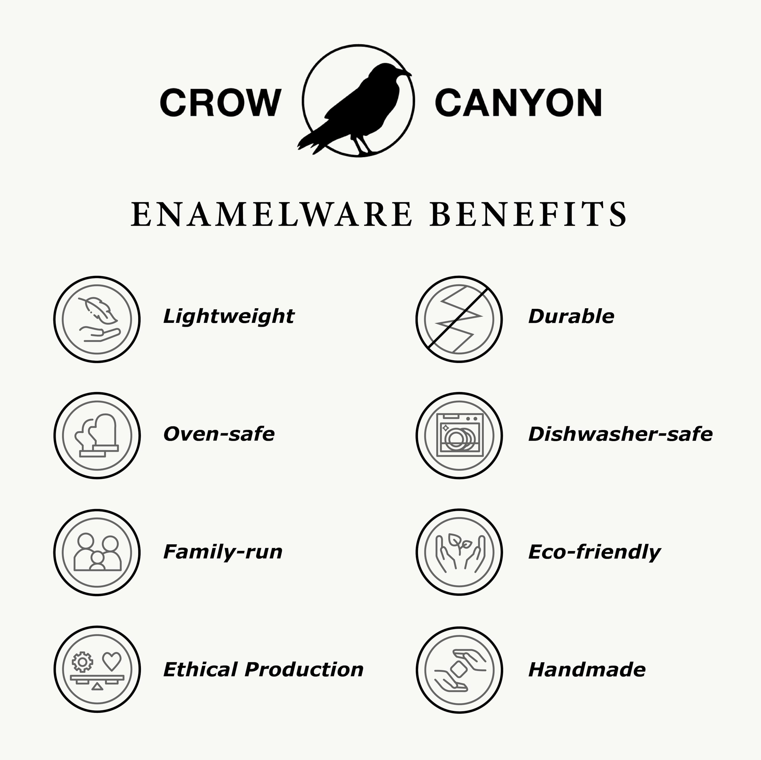 Crow Canyon Home Enamelware Tumbler Set of 4 - 10oz Black & White Splatter Design - Durable Camping, Picnic & Outdoor Drinkware for Coffee, Tea & Cold Beverages