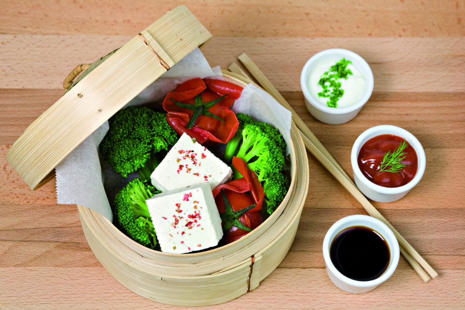 Bamboo Steamer Lid for Dim Sum - 11.8 Inch Reusable & Biodegradable Bamboo Cover for Steaming Baskets - Pack of 10 - Perfect for Asian Cooking, Dumplings, Buns & Healthy Meal Prep