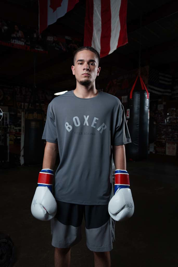 TITLE Boxing Pure Boxer Tee - Premium Cotton Training Shirt for Men & Women - Perfect for Boxing, MMA, Gym Workouts & Casual Wear