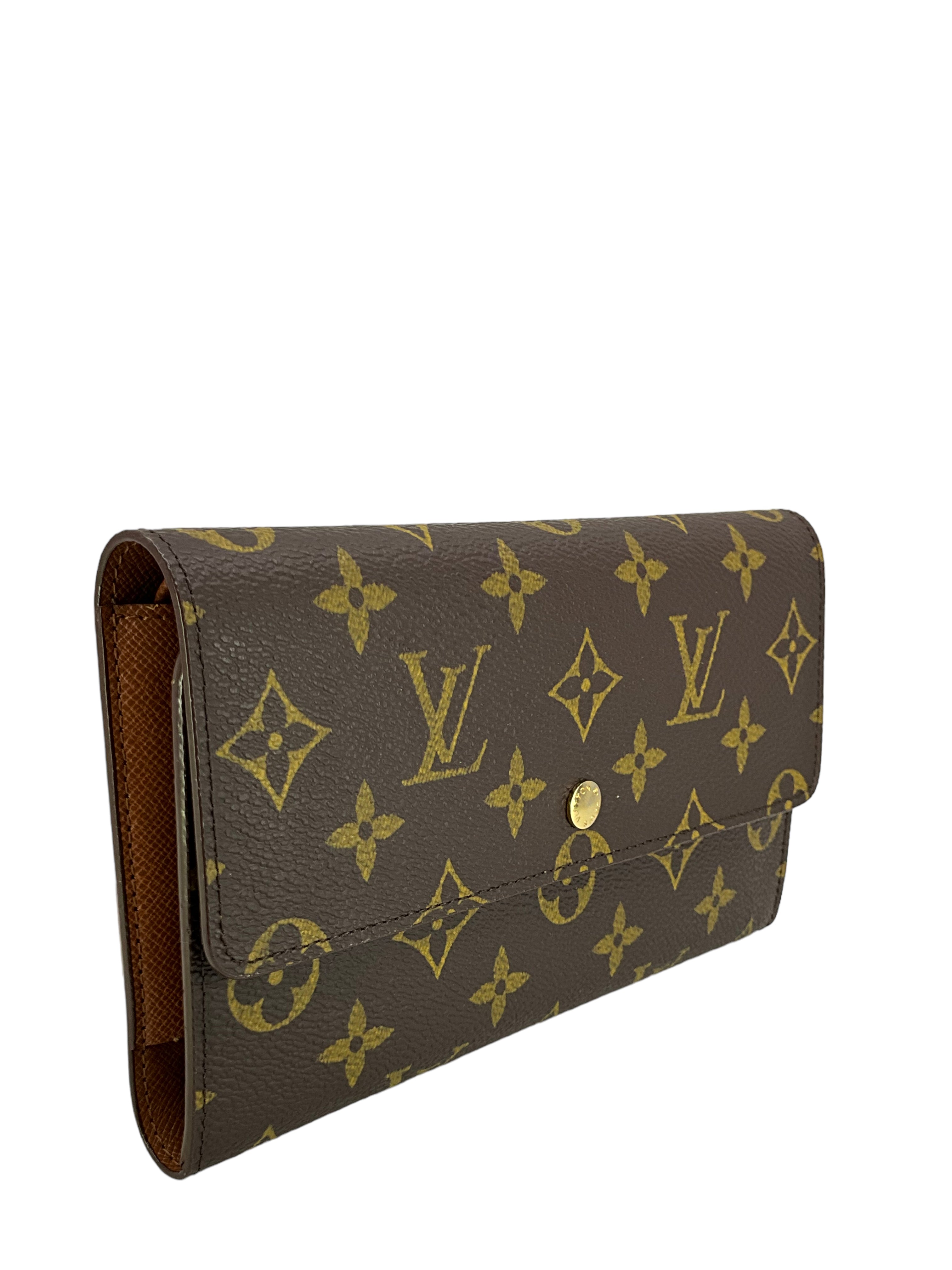 Louis Vuitton Porte Tresor International Wallet - Monogram Canvas Travel Wallet for Men & Women | Perfect for Business Trips & Luxury Travel Accessories