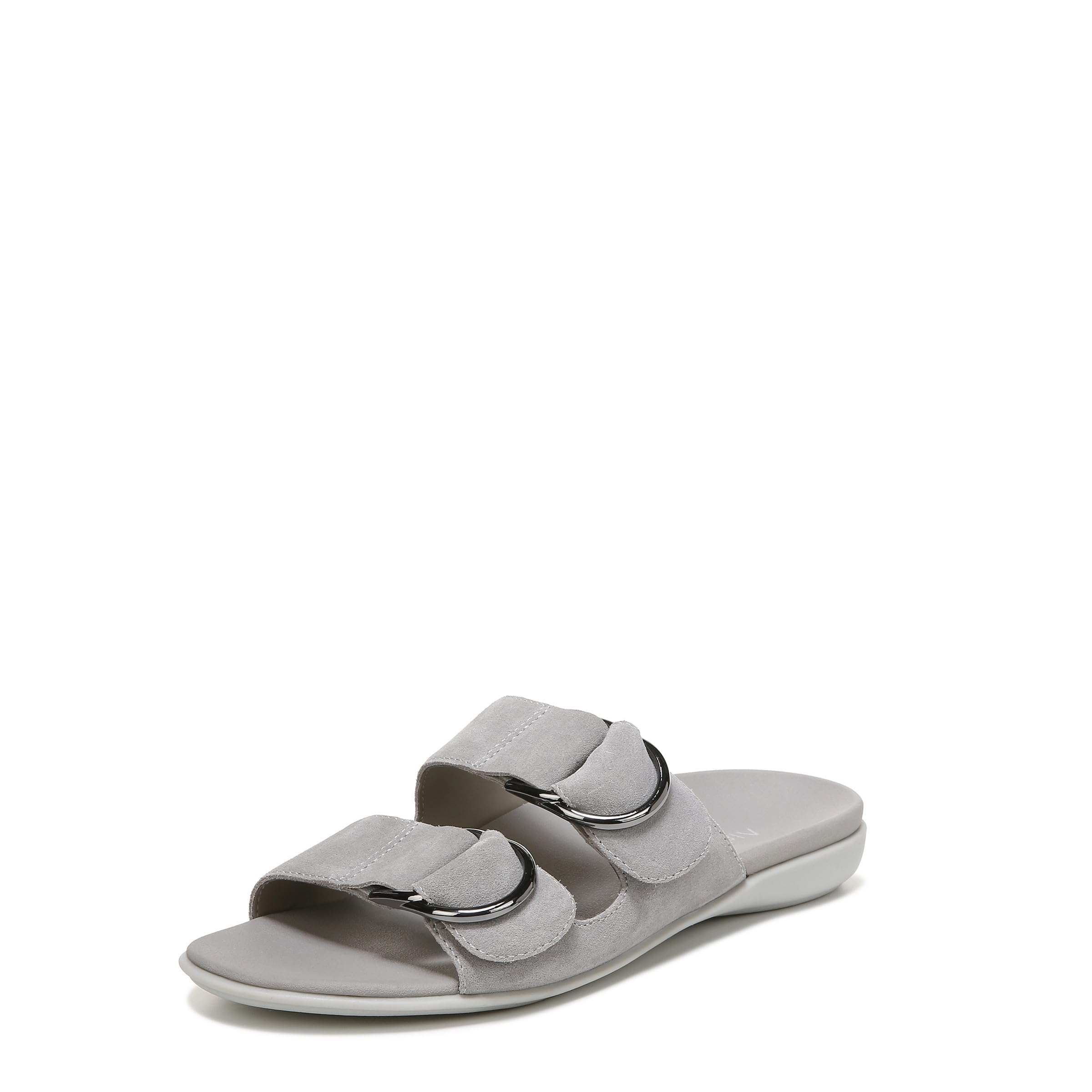 Vionic Women's Mirage Corlee Casual Slip-On Slide Sandals - Orthotic Arch Support with Three-Zone Comfort Technology | Supportive Ladies Sandals for Walking, Travel & Everyday Wear