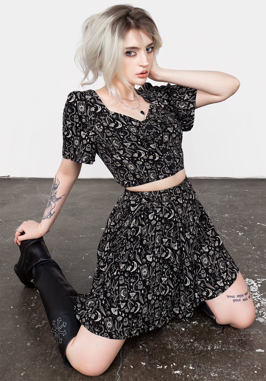 Stylish Craft Pleated Mini Skirt for Women - Trendy A-Line High Waist Flowy Skirt | Perfect for Casual Outfits, Parties & Date Nights