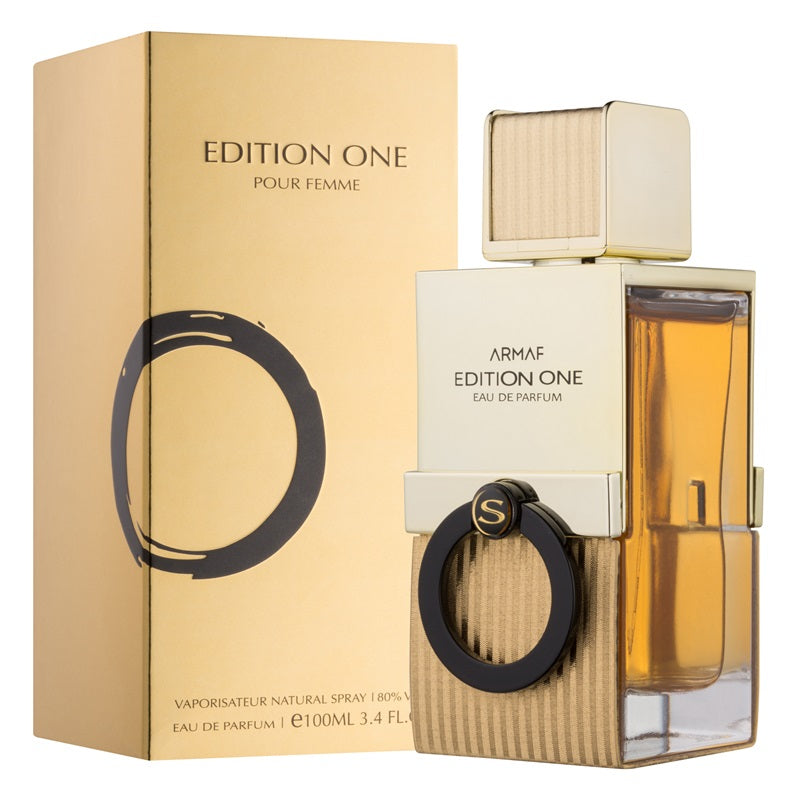 Armaf Edition One Pour Femme 100ML Eau de Parfum Spray for Women - Long Lasting Floral Fragrance for Date Night & Special Occasions