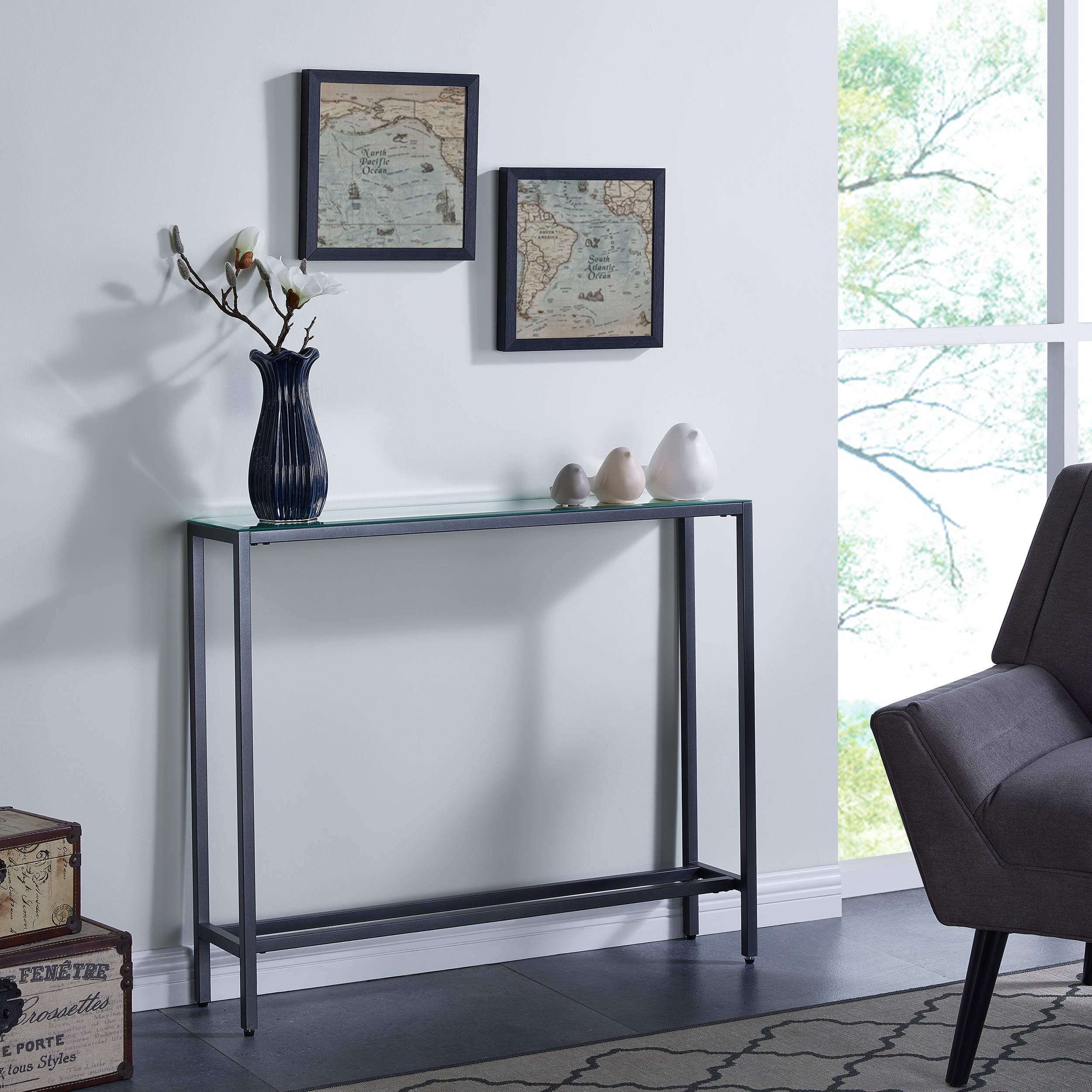 SEI FURNITURE Darrin Narrow Console Table - 36