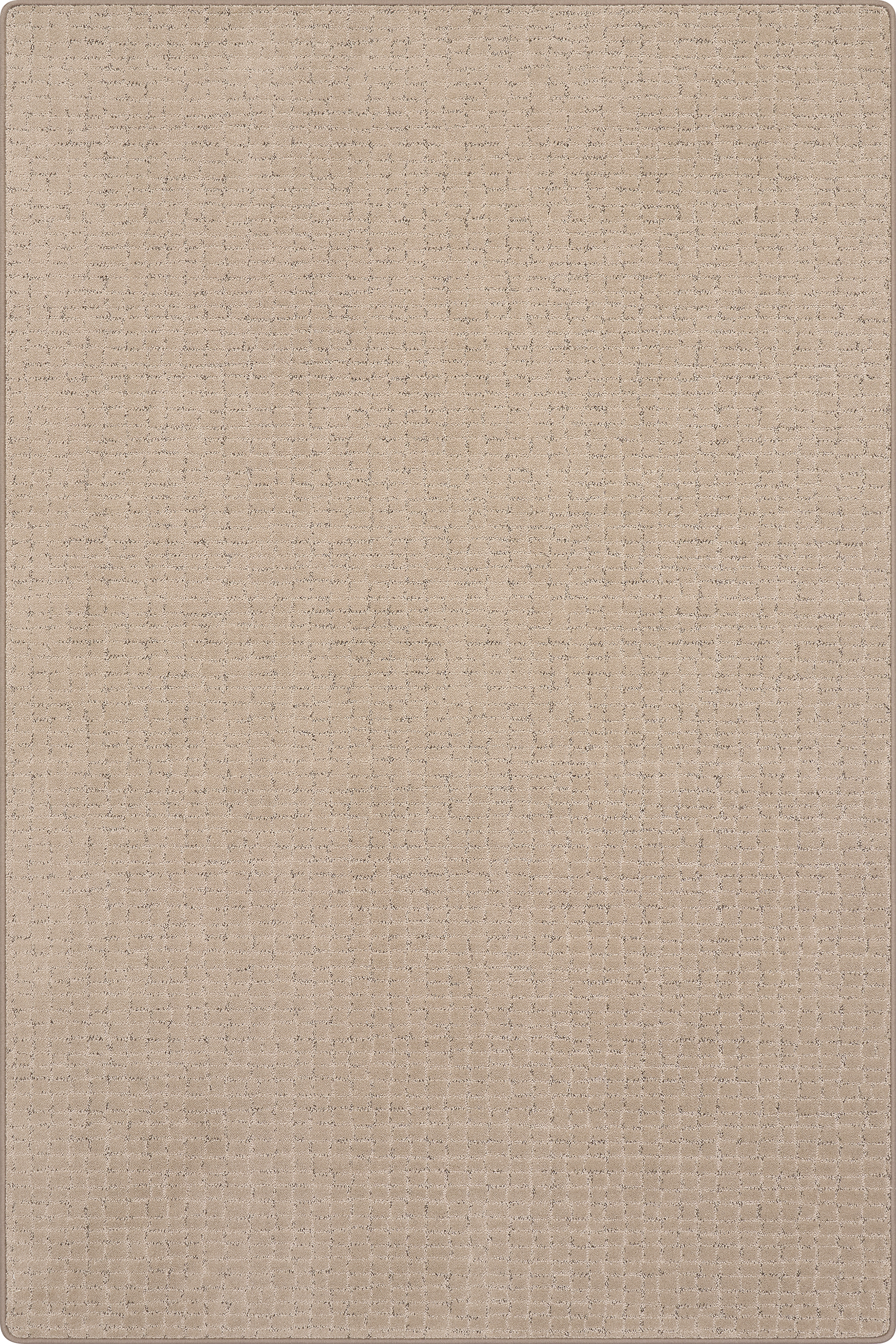 Custom Brown Chickadee Checked Rug Swatch - Premium Fabric Sample for Home Decor, Living Room, Bedroom & Office Design
