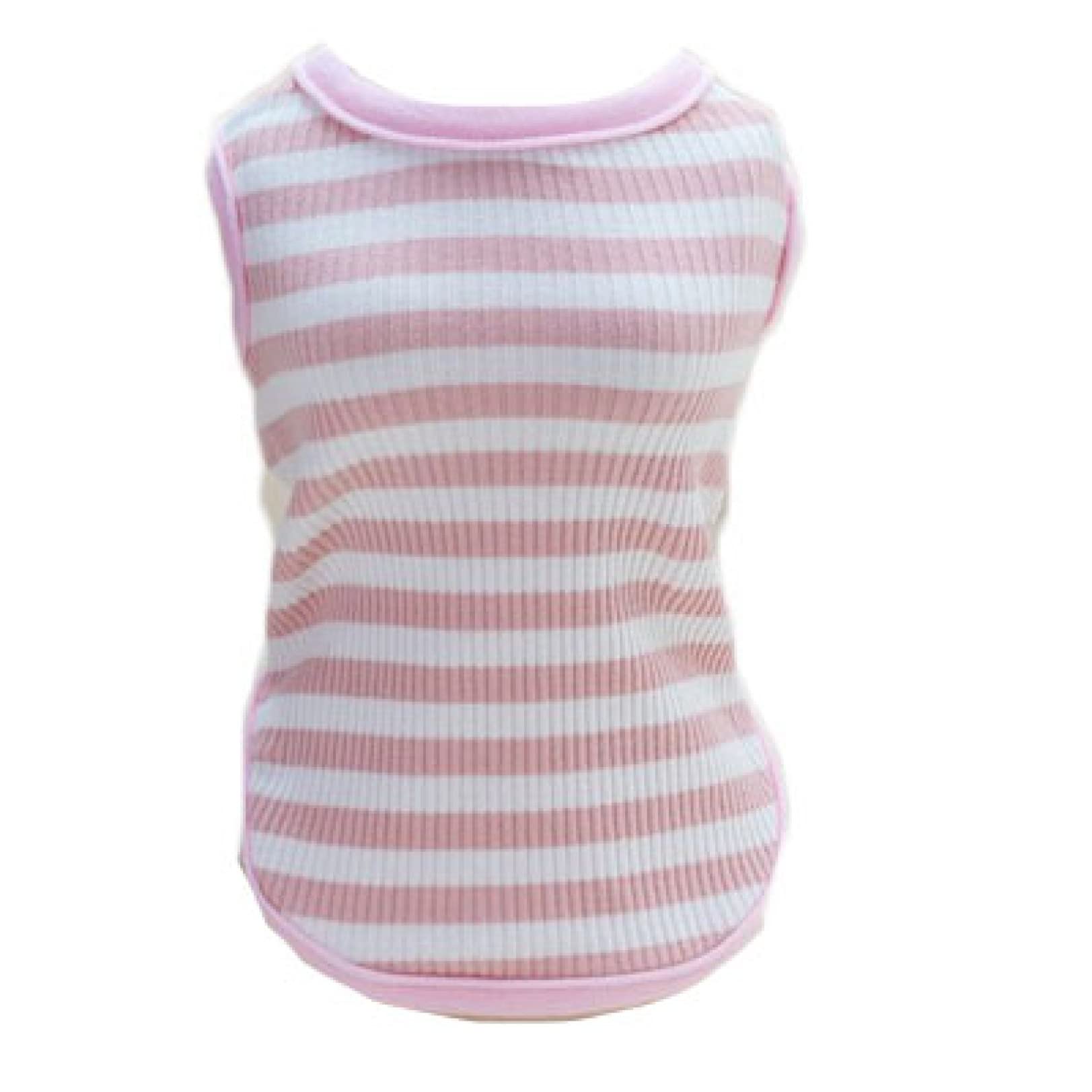Breathable Summer Sleeveless Dog Shirt - Cute Fruit Print Pet Tank Top for Small Dogs | Comfortable & Lightweight Vest for Outdoor Walks & Playtime