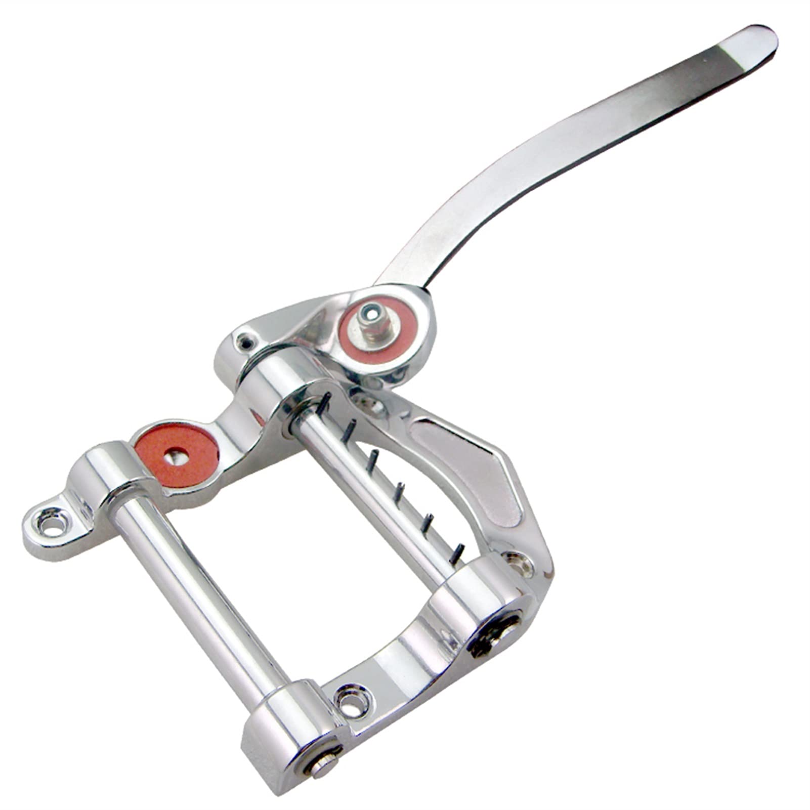 B5 Tremolo Bridge Tailpiece & Roller Saddle Locking Bridge System Set for Electric Guitar - Perfect for Beginners & Guitar Enthusiasts - Ideal for Rock, Blues & Metal Music Performance