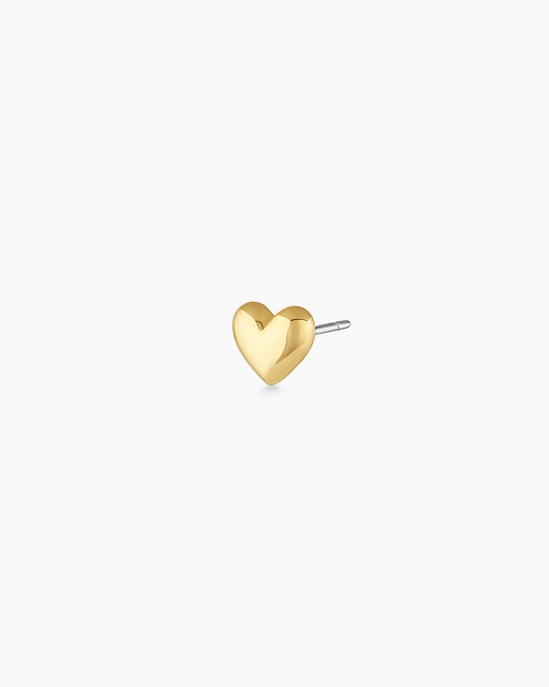 Heart Shaped Stud Earrings for Women - Dainty Gold Plated Cubic Zirconia Earrings - Perfect for Valentine's Day Gifts, Anniversary or Everyday Wear