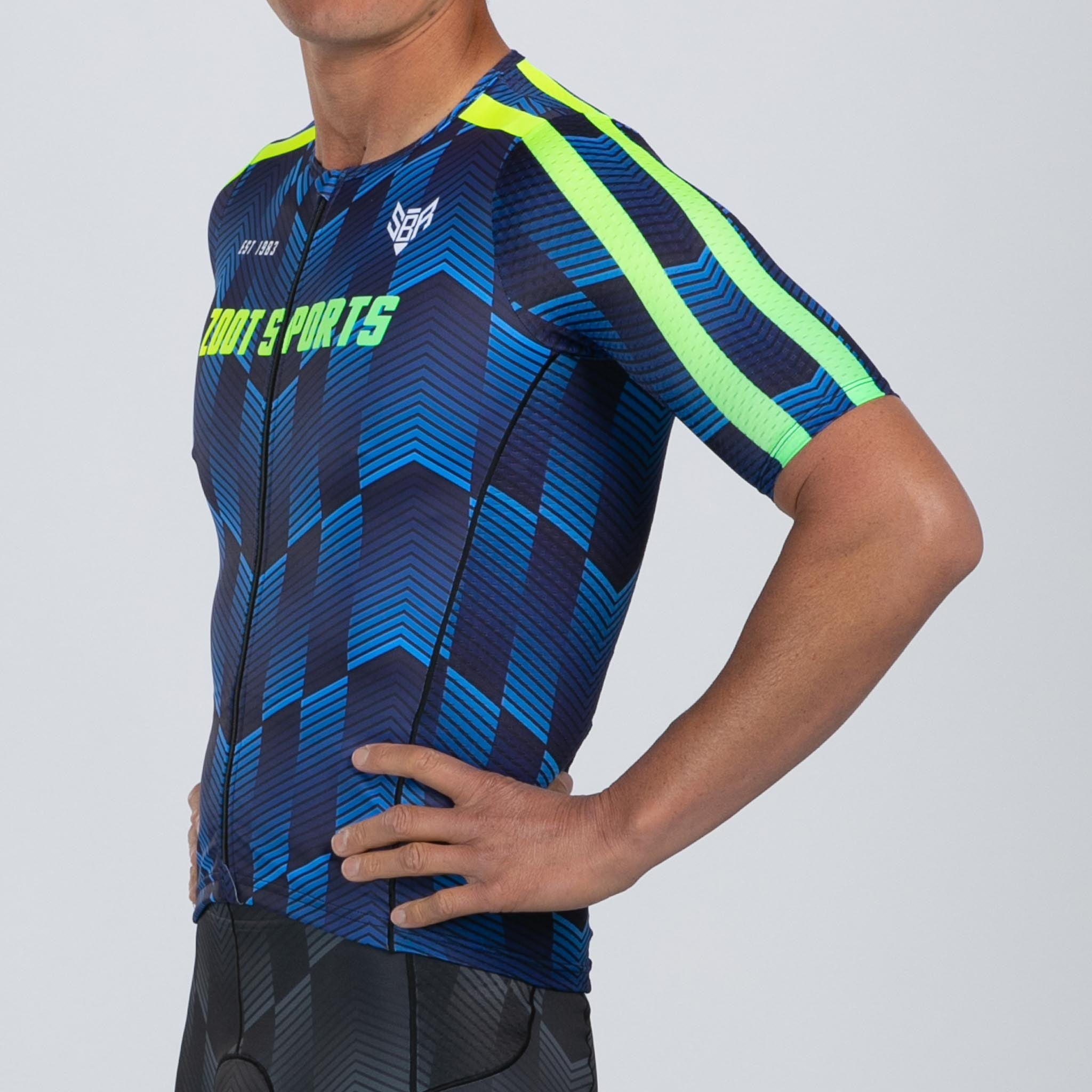 Men's Limited Edition Tri Aero Jersey - High Performance Cycling Shirt for Speedway Racing | Lightweight & Breathable Fabric for Road Bikes & Training