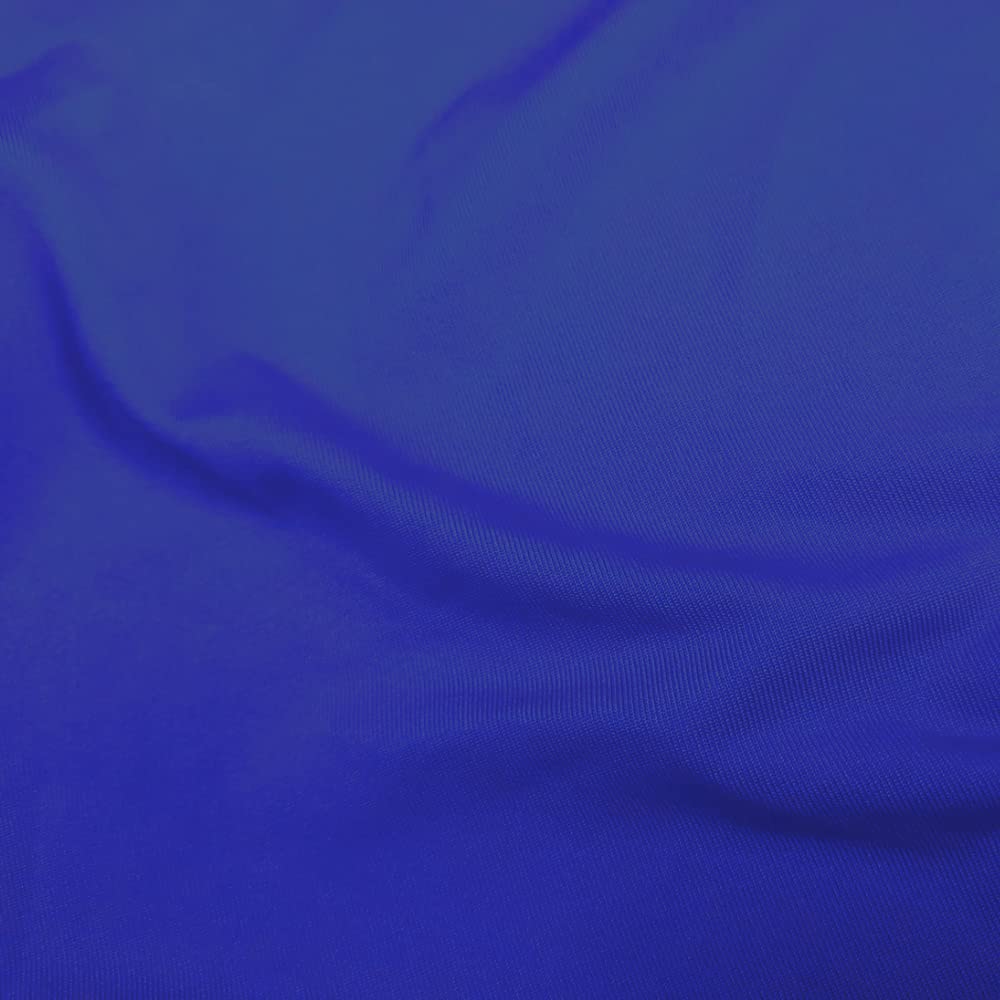 Royal Blue 6ft Stretch Spandex Tablecloth - Washable Rectangular Fitted Table Cover for Folding Tables | Perfect for Weddings, Parties, Banquets & Events