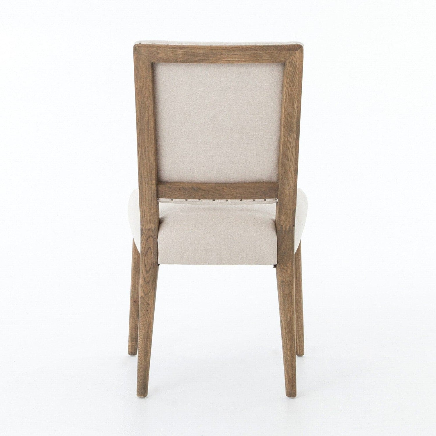 Anouk Modern Dining Chair - Dark Linen Upholstery - Comfortable & Stylish for Kitchen, Dining Room, or Breakfast Nook