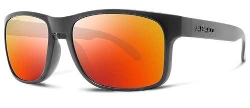 Matte Black/Fire Mirror