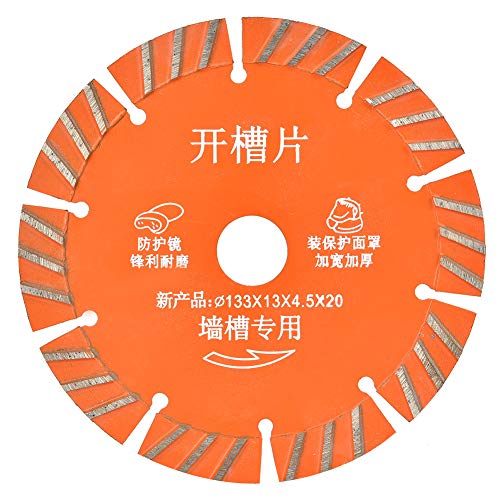 5-Pack 133mm Diamond Circular Saw Blades - Premium Precision Cutting for Ceramic, Tile & Stone - Ideal for DIY Projects & Professional Construction Work