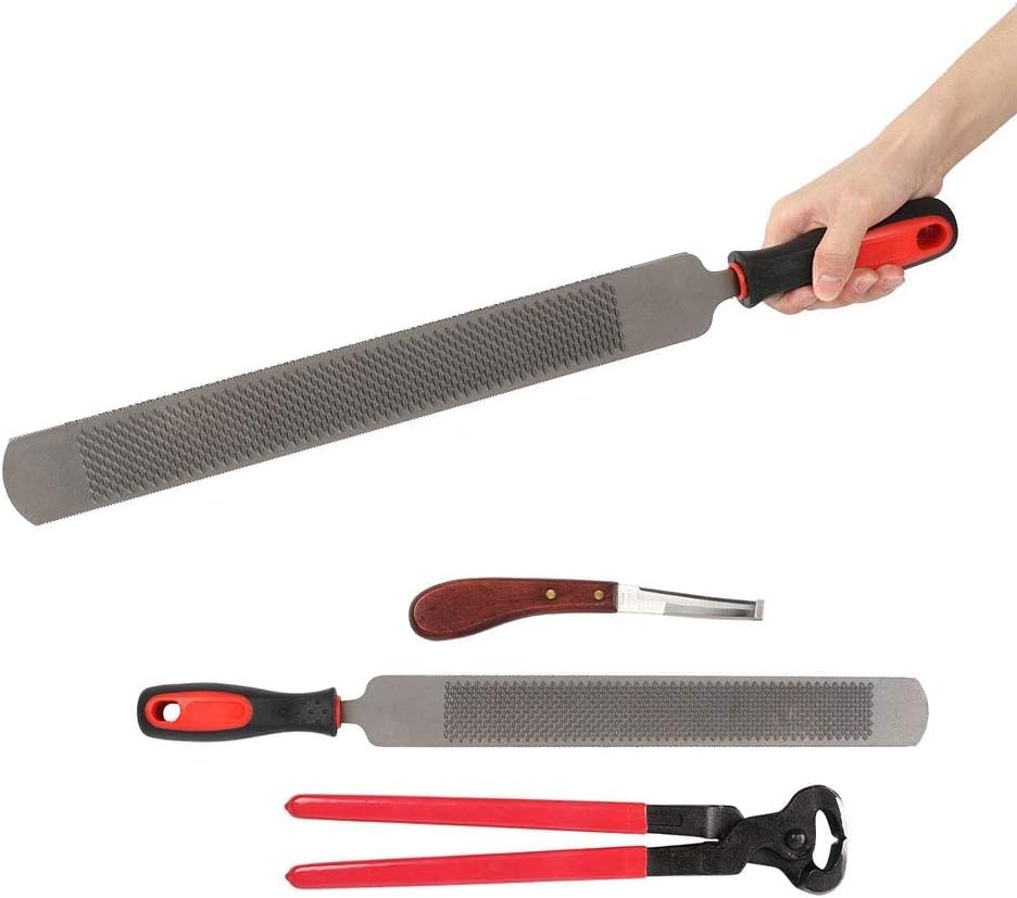 Professional Farrier Hoof Nipper - Heavy Duty Horse & Donkey Hoof Trimming Tool Kit for Equine Care | Perfect for Stable Grooming, Veterinary Use, and Livestock Maintenance