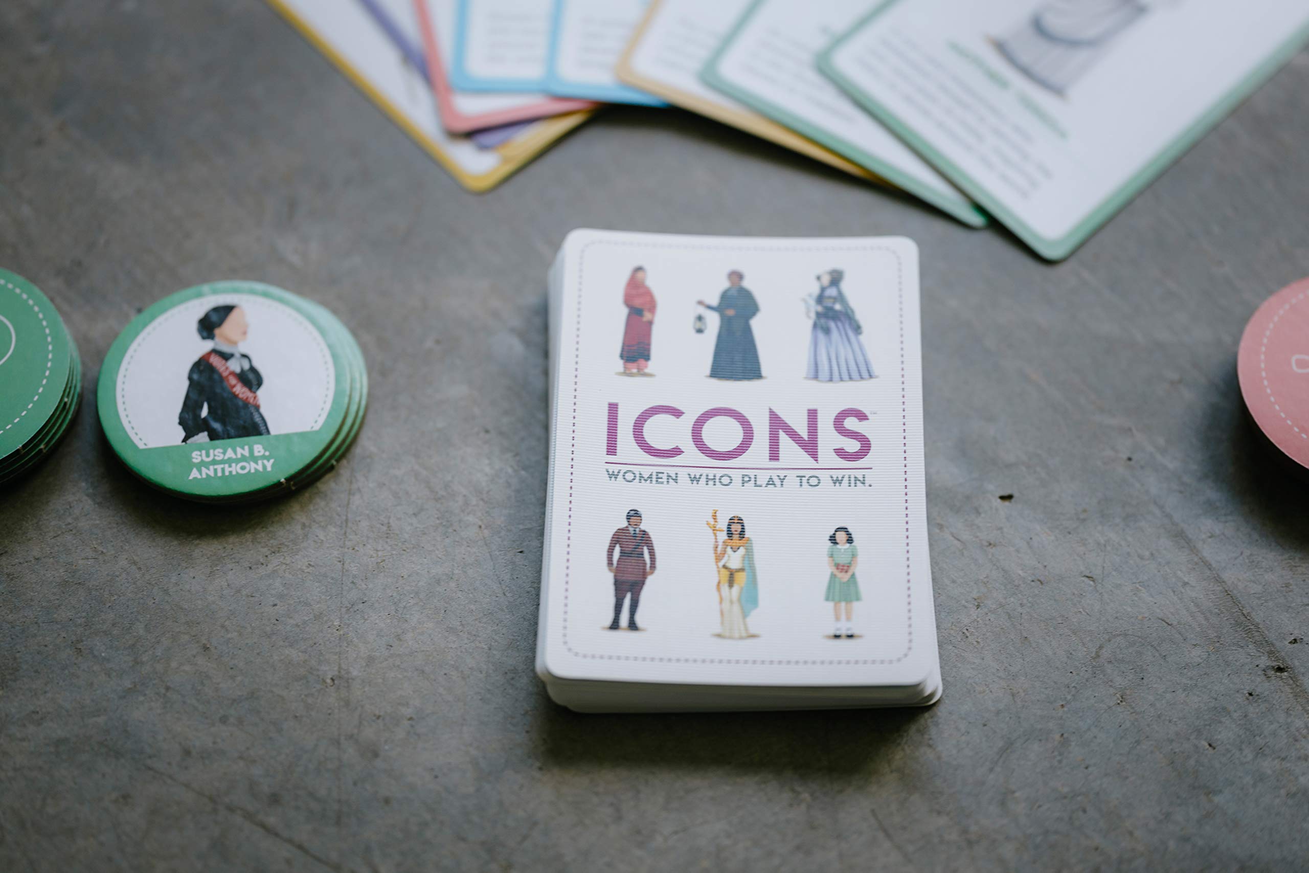 Buffalo Games - Icons Board Game | Classic Family Game Night Fun | Perfect for Parties, Gatherings & Game Nights with Friends & Family