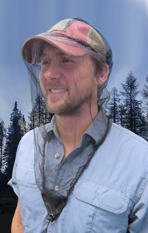 Ben's Invisinet Head Net - Mosquito & Bug Protection Mesh for Outdoor Activities, Hiking, Camping, and Gardening - Lightweight & Breathable Insect Head Cover