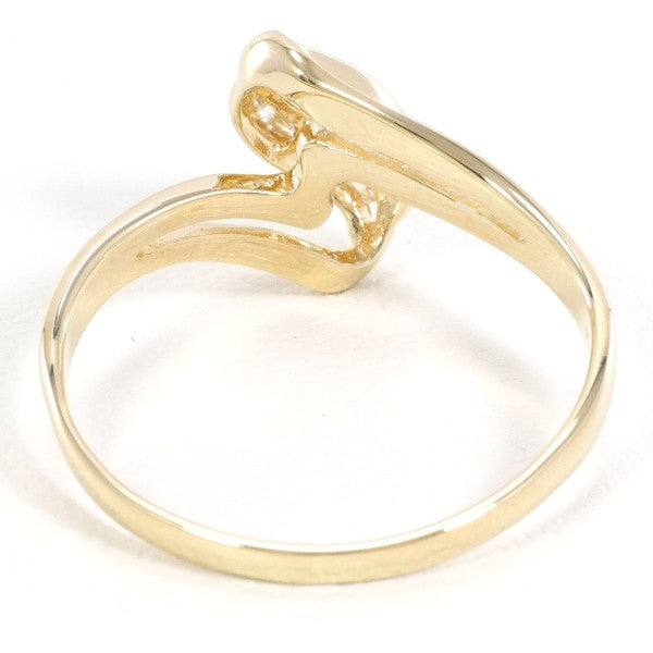 18K Yellow Gold Diamond Ring for Women - Elegant Solitaire Engagement & Wedding Band - Perfect for Proposals, Anniversaries, and Special Occasions