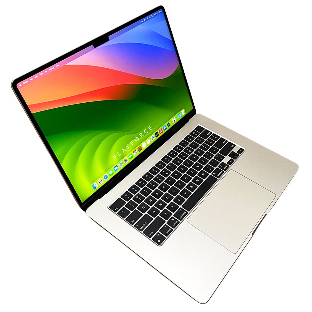 Apple MacBook Air 15-inch Laptop 2022 Model with M2 Chip (8-Core CPU, 10-Core GPU, 8GB RAM, 512GB SSD) in Starlight - Perfect for Work, Study & Creative Projects