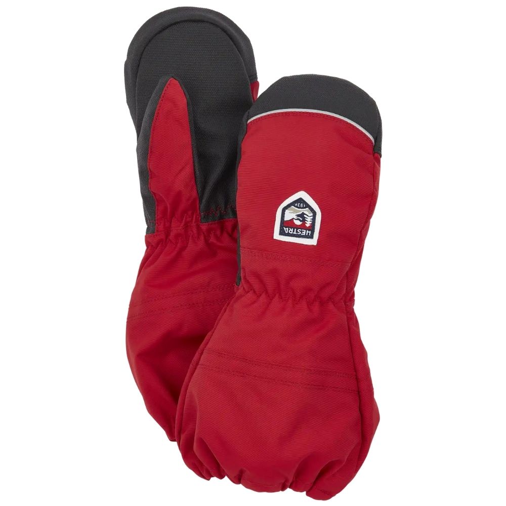 Hestra Akka Junior Ski Mittens for Kids - Warm Waterproof Winter Gloves for Boys & Girls - Perfect for Skiing, Snowboarding & Outdoor Winter Activities