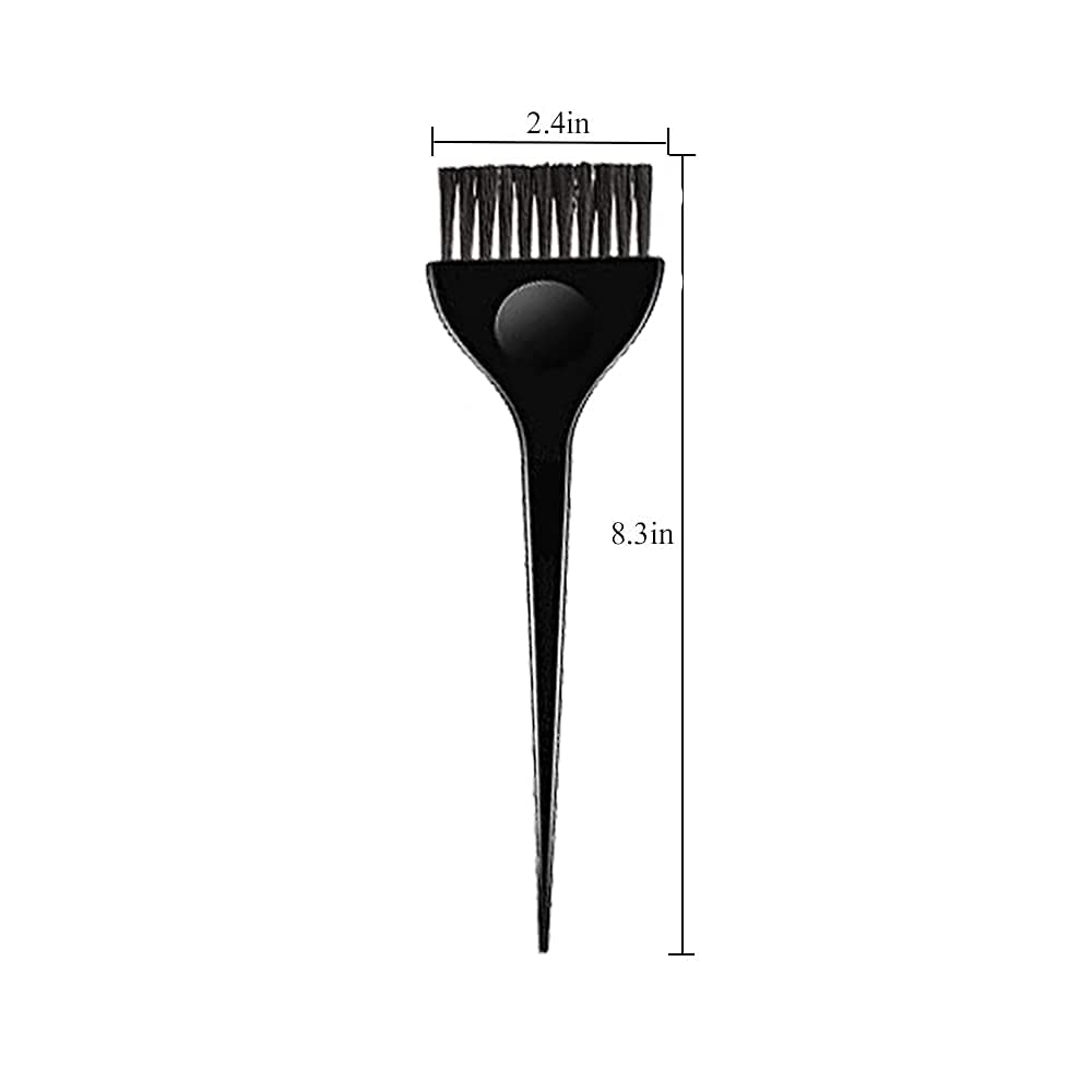 Professional Hair Dye Brush & Comb Set - 2 Pack Styling Tools for Men & Women | Includes 1 Disposable Apron | Perfect for At-Home Hair Coloring, Salon Styling & DIY Beauty Treatments
