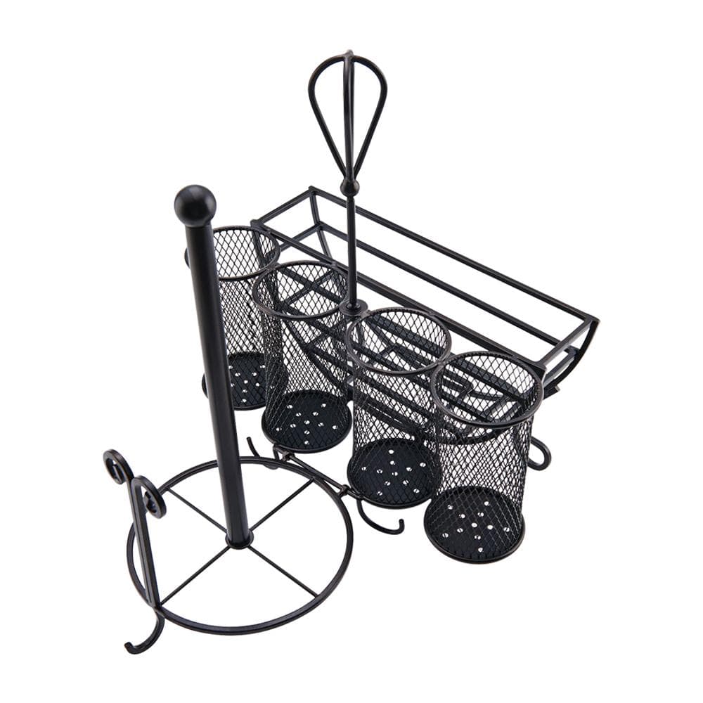 Avilla Picnic Storage Caddy - Portable Organizer for Outdoor Picnics, Camping & Beach Trips - Perfect for Utensils, Napkins & Condiments