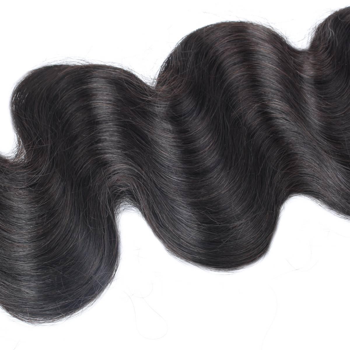 Brazilian Body Wave 100% Human Hair Bundles for Weave & Extensions - Soft & Natural Looking Hair for Black Women | Perfect for Daily Styling, Parties & Special Occasions