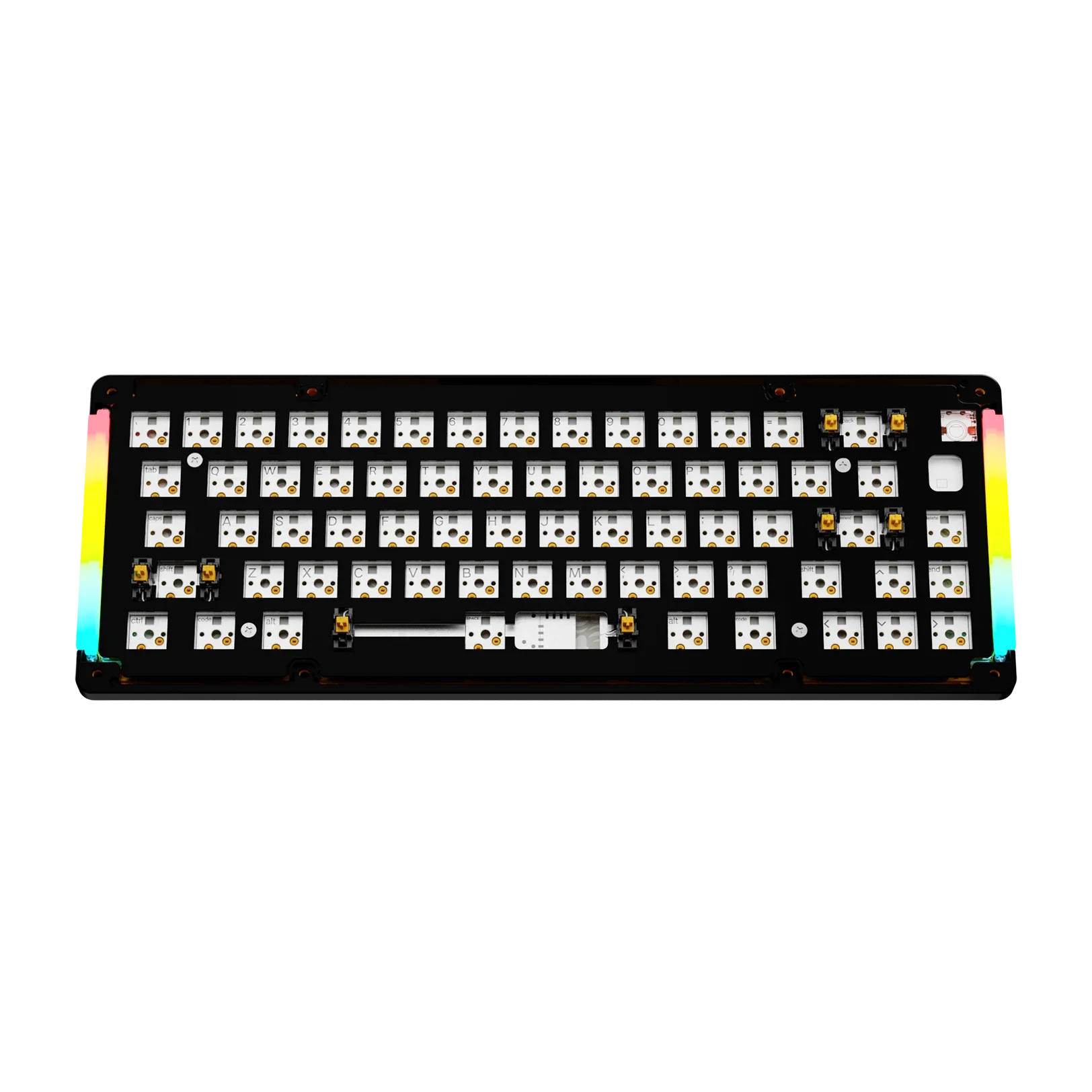 GMMK 3 65% Mechanical Keyboard Plastic Bottom Case - Black | Compact Gaming & Office Keyboard for PC, Mac, Typing & Esports