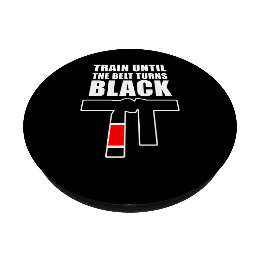 BJJ Gifts Belt | Taekwondo & Karate Funny Martial Arts Gifts | PopSockets Phone Grip & Stand for iPhone, Samsung & Tablets | Perfect for Training, Competitions & Daily Use