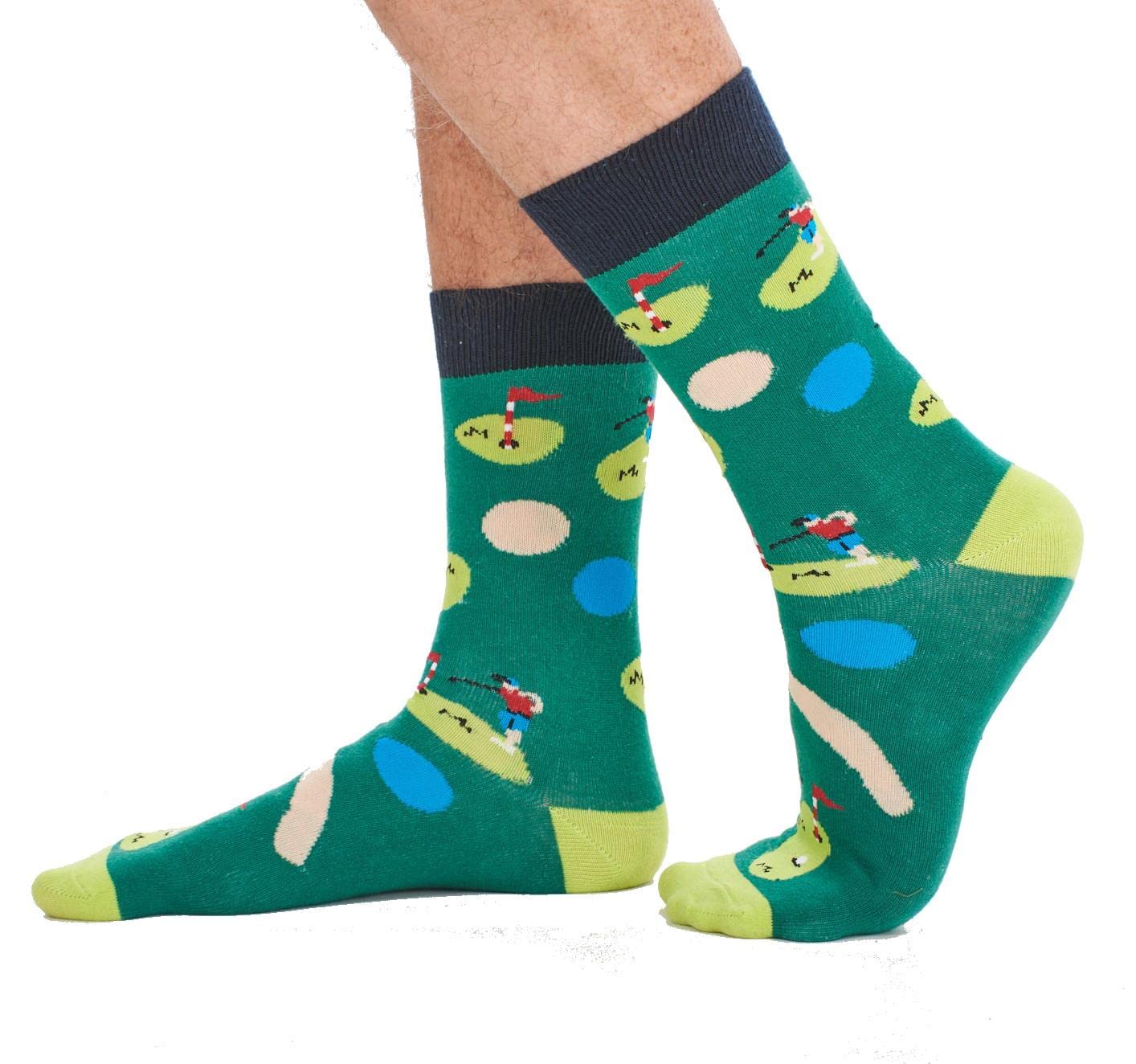 Retro Video Game Socks for Men & Boys - 6 Pack Cotton Rich Designer Socks - Perfect for Gaming, Cosplay & Geek Fashion