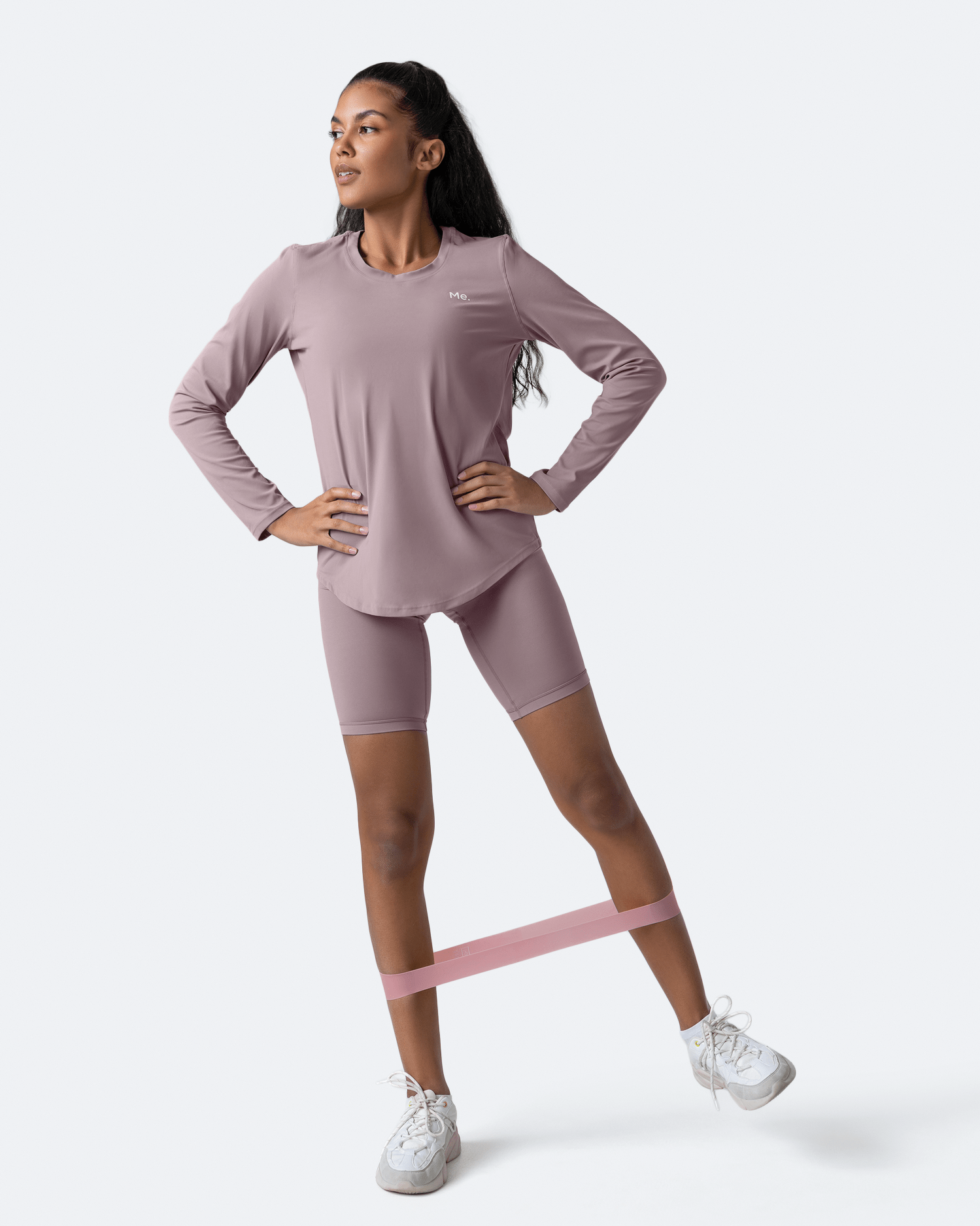 Dusty Pink Long Sleeve Shirt for Women | Soft Cotton Comfort Fit | Perfect for Casual Wear, Office & Date Nights