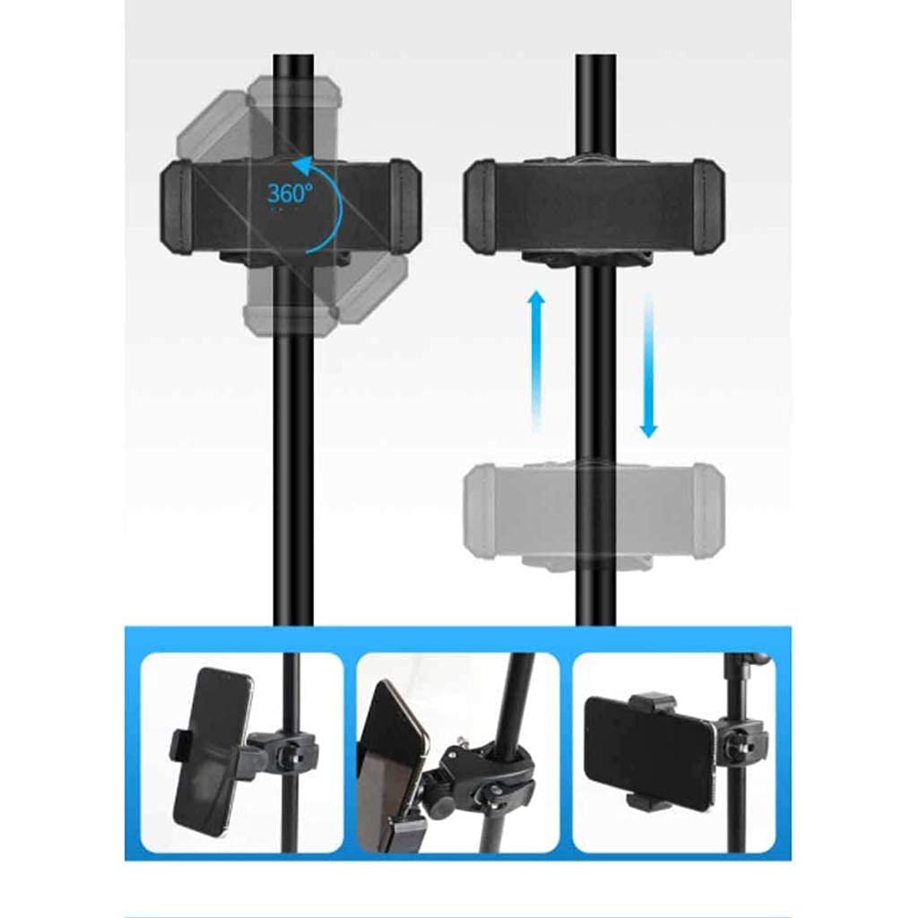 Selfie Ring Light with Dimmable LED & Adjustable Tripod Stand - 19