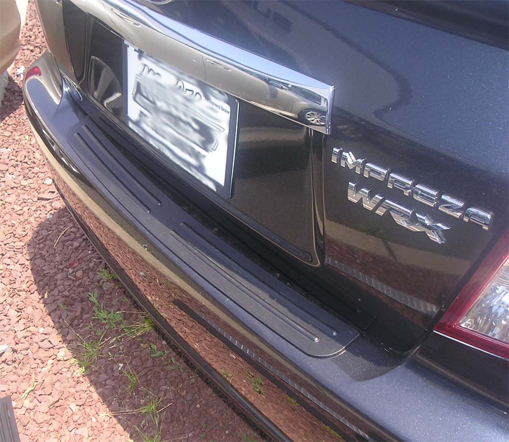 2008-2011 Subaru Impreza Sedan & Hatchback Rear Bumper Guard Protector - Heavy Duty Scratch Resistant Cover for Parking Protection & Cargo Loading