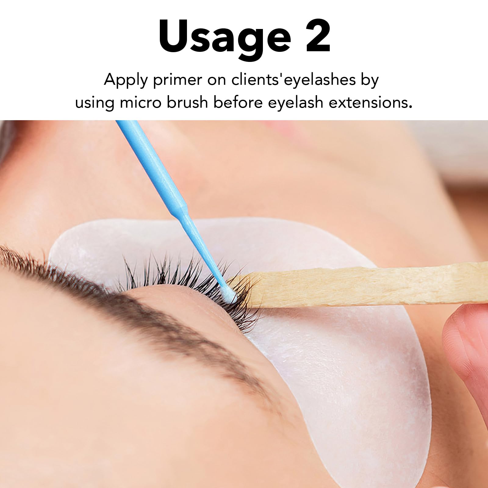 Best Eyelash Extension Primer & Cleanser - 15ML | Pre-Treatment for Lash Extensions | Removes Proteins & Oils | Extends Retention | Perfect for Salon & Home Use