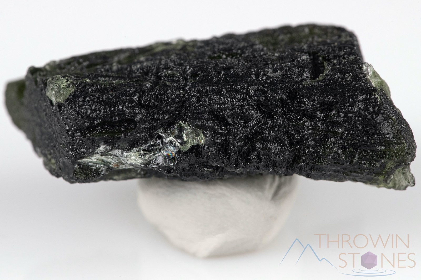 21g Raw Moldavite Crystal - Genuine Natural Moldavite Stone for Jewelry Making & Energy Healing (39163) | Perfect for Crystal Collectors, Meditation & Spiritual Practices