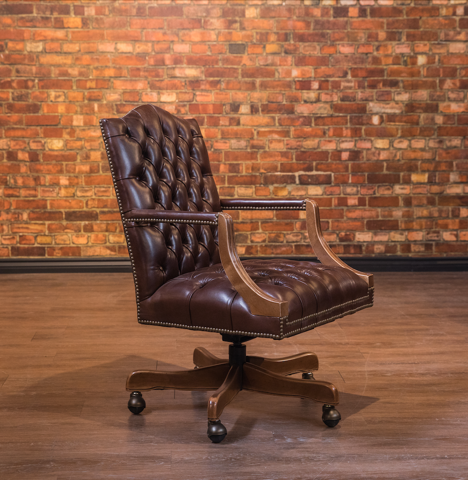 Premium Ergonomic Office Chair - Adjustable Height & Lumbar Support for Home & Business Workspaces - Comfortable Desk Chair for Long Hours Sitting