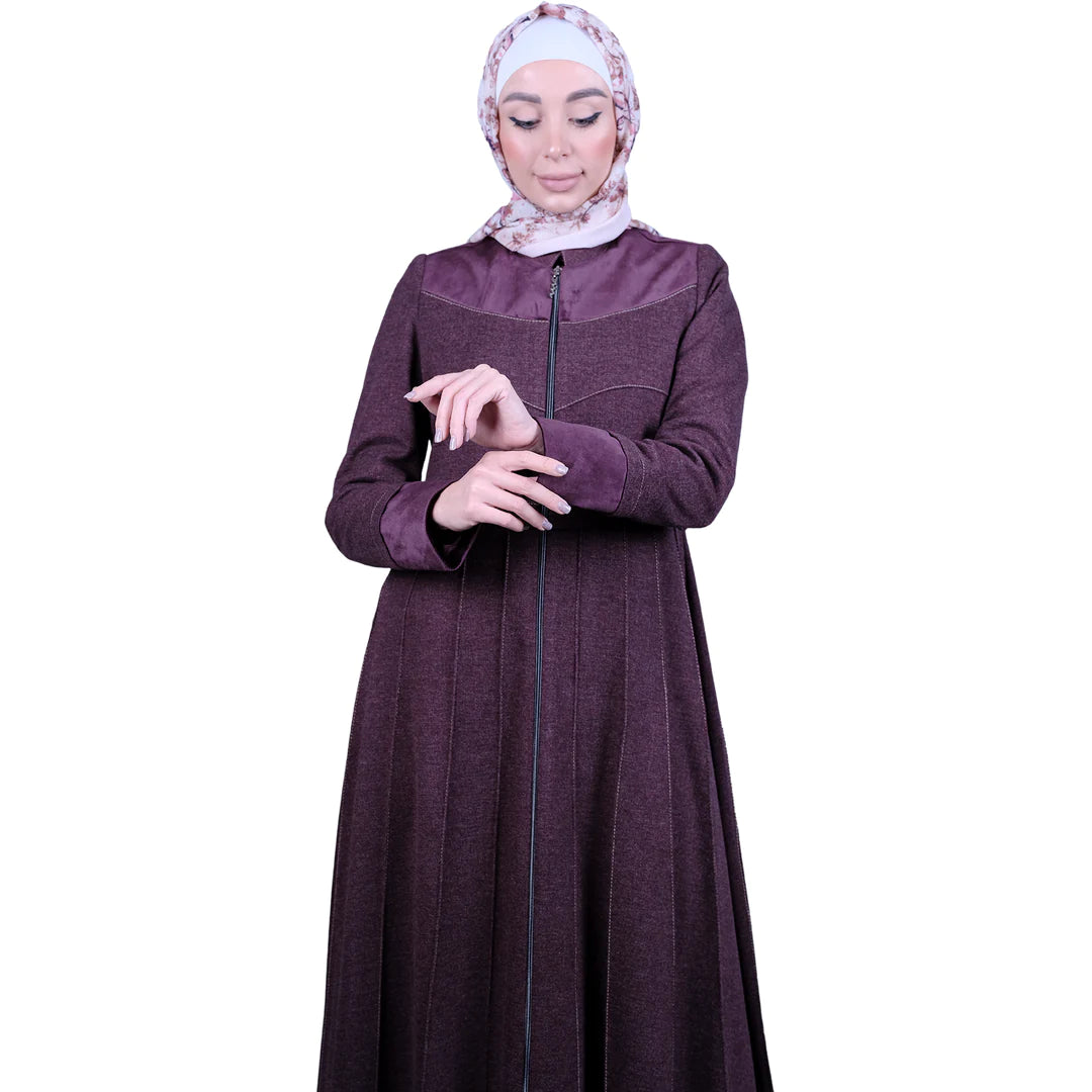 Stylish Wool Jilbab for Women - Modest Islamic Fashion Scarf - Perfect for Prayer, Daily Wear & Special Occasions
