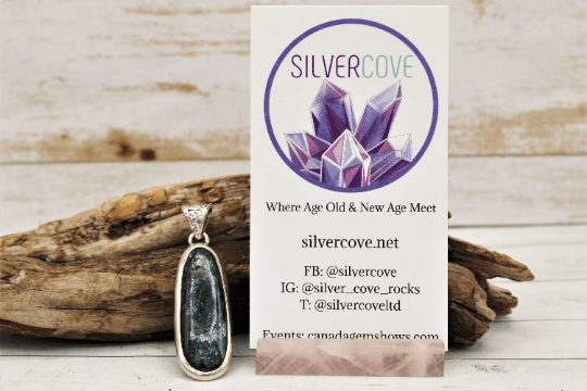 Natural Blue Kyanite Pendant Necklace - Healing Crystal Jewelry for Chakra Balancing | Perfect for Meditation, Energy Work & Spiritual Gifts